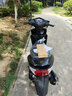 杰帆（JF）踏板摩托車(chē)尚領(lǐng)125cc燒油踏板車(chē)跑車(chē)男女款外賣(mài)可上牌助力車(chē)街車(chē)  磨砂黑 曬單實(shí)拍圖