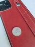 速舞 蘋(píng)果13手機殼女款潮iPhone13Pro復古皮質(zhì)腕帶掛繩13pro max鏡頭全包防摔保護套 iPhone13pro max【紅色】+皮質(zhì)掛繩 曬單實(shí)拍圖