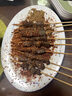 馬曉馬佳 齊齊哈爾牛肉串燒烤小串牛肉粒真空包裝 大串原味1000g（約60串） 曬單實拍圖