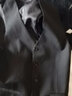 羅蒙（ROMON）男西裝馬甲男士工裝背心純色伴郎服兄弟裝新郎結(jié)婚禮服馬夾 黑色【單件馬甲】 190 曬單實(shí)拍圖