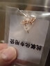 是你18K金雙C耳釘女士耳環(huán)玫瑰彩金耳飾生日情人節禮物送女友老婆媽媽 18K金雙C耳釘+品牌禮盒 曬單實(shí)拍圖