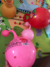 费雪(Fisher-Price)儿童玩具球  感统训练跳跳球羊角球加厚45cm粉色赠充气泵F0960H3六一儿童节礼物送宝宝 实拍图