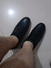 廚王廚房專(zhuān)用廚師鞋男工作鞋防水防滑防油商務(wù)皮鞋輕便透氣勞保休閑鞋 廚師2號-黑色標準 40 曬單實(shí)拍圖