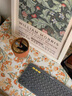 雪玉蘭（xueyulan）美式臺布餐桌布高檔輕奢風(fēng)高級感復古田園風(fēng)棉麻布藝長(cháng)方形茶幾家 火樹(shù)琪花 140*220cm 曬單實(shí)拍圖