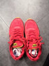 海爾斯1100跑步鞋中考跳遠鞋立定跳遠三級跳遠跑跳鞋中考高考體育測試鞋 紅色 寬版中考鞋 40 尺碼標準 曬單實(shí)拍圖