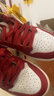 耐克（NIKE）Air Jordan 1 High AJ1 OG紅色男女同款高幫休閑籃球鞋DJ4891-061 38 曬單實拍圖