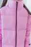 巴拉巴拉童裝兒童羽絨服女童男童面包服外套寶寶冬裝三防親子裝潮 玫紅60118-白鴨絨 160 cm 充絨量130g 曬單實(shí)拍圖
