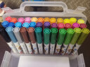 得力（deli）汪汪队系列食品级圆杆水彩笔PP盒装36色 儿童绘画 HM516-36  实拍图