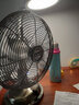 金羚臺扇家用落地復古風(fēng)扇臺式金屬風(fēng)扇懷舊仿古文藝8/10/12/16寸 金羚10寸復古青銅扇 曬單實(shí)拍圖