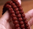 彩荷玉化包漿小金剛菩提手串108顆 手串男五瓣王者南瓜樁 曬單實(shí)拍圖