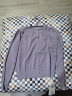 欧莎（OSA）小香风紫色开衫针织毛衣外套新款女外搭上衣空调衫 浅紫色 L 实拍图