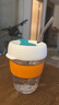 KEEPCUP 玻璃杯咖啡杯便攜女水杯彩環(huán)透明隨手杯隨行杯冷萃外帶杯高顏值 海底世界-中號340ml 曬單實拍圖