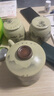祥業(yè)汝窯辦公會議杯茶杯家用高檔個人杯茶水分離杯伴手禮陶瓷水杯禮盒 黃汝窯山高水長辦公杯+茶葉罐 曬單實拍圖