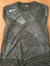 YONEX尤尼克斯羽毛球服yy运动速干透气训练短袖夏季上衣T恤比赛服 115138男款 黑色 L 实拍图