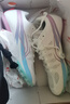李寧（LI-NING） 釘鞋田徑短跑鞋新款輕量全掌PEBA 體考訓練比賽跑步跳遠釘子鞋 LJJT911棉花糖[7釘] 偏小拍大一碼 36 曬單實(shí)拍圖