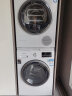 西门子（SIEMENS）洗烘套装10kg洗衣机全自动滚筒9kg烘干机热泵干衣2602W+5601W 实拍图