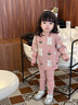 幼歌（YOUGE）嬰幼兒幼歌可愛卡通提花寬松毛衣綿軟舒適保暖親膚長袖 粉紅奶兔 90 cm 曬單實拍圖