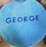 小猪佩奇毛绒玩具儿童男孩公仔布娃娃生日 16cm蓝色乔治圆包 实拍图