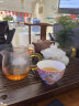 物萃创意陶瓷珐琅彩主人杯单杯茶杯高档女士个人专用品茗杯功夫茶具 珐琅彩圆融杯(内有花） 晒单实拍图