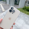 X·ONExone藍寶石玻璃適用蘋果16鏡頭膜iPhone16promax手機攝像頭保護膜15鋁合金邊框鏡頭圈 【藍色】3顆裝*藍寶石鏡面鋁合金邊框*GIA認證 iPhone 15 Pro Max 曬單實拍圖