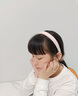 唐芙妮三件套兒童發(fā)箍發(fā)飾不傷頭寶寶頭箍發(fā)捆女童女孩壓發(fā)可愛(ài)頭飾女 粉色海綿寬邊發(fā)箍【3件套】 1個(gè) 曬單實(shí)拍圖
