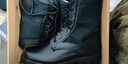 盾郎作戰靴男冬季保暖加絨軍迷靴子棉防水登山靴保安執勤鞋戶(hù)外戰靴女軍迷用品鞋 黑色 41 曬單實(shí)拍圖