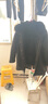 比菲力（BEVERRY）派克服男海寧皮草內膽冬季款外套派克大衣潮 黑殼黑色毛 2XL 曬單實(shí)拍圖