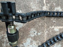拆鏈器 鏈條拆卸工具 鏈條安裝接鏈器 自行車摩托車頂針鏈條缷鏈器截鏈器拆卸工具安裝接鏈器缷鏈器 530-630拆鏈器1個+頂針1個 曬單實拍圖