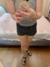 BIRKENSTOCK勃肯德國進口大扣女款牛皮革漆皮亮面Arizona雙扣拖鞋 黑色窄版1021476 37 曬單實拍圖