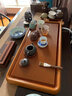 文希德料電木茶盤(pán)黃金料膠木黃功夫茶盤(pán)高密支紗料臺料茶臺 私人訂制定金 拍前聯(lián)系客服 曬單實(shí)拍圖