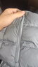 黑冰男款城市輕戶(hù)外防風(fēng)保暖輕薄鵝絨600蓬立領(lǐng)馬甲 FDE8133 銀灰 L 曬單實(shí)拍圖