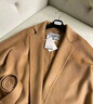 MAX MARA 【經典禮遇】女裝Ludmilla經典山羊絨大衣1016091906 褐色 40 曬單實拍圖