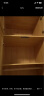 公熊衣柜 简约现代全实木衣柜衣橱中式卧室加顶加边柜大衣柜 原木色+顶 6门 实拍图