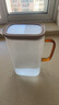 青蘋果冰箱側(cè)門冷水壺 大容量儲水壺冰水壺杯冷泡壺涼水壺耐高溫 曬單實拍圖