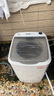 志高（CHIGO）脫水機(jī)甩干機(jī)小型迷你家用甩干桶出租房宿舍大容量單杠脫水桶烘干一體 8.6KG 力薦【不銹鋼桶加厚款】 曬單實(shí)拍圖