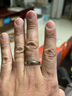 JEA · PIE2025新款pltl950l鉑l金戒指 男友生日禮物 結(jié)婚情侶對(duì)戒 時(shí)尚簡(jiǎn)約 男戒 曬單實(shí)拍圖