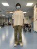 德莉婭杏白色速干工裝褲女夏季薄款2025新款小個子直筒降落傘運動休閑褲 卡其色 XL /29建議125-140斤 曬單實拍圖