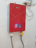 堡斯萊（Bosslife）即熱式電熱水器速熱即開即熱免儲水6100瓦 6100W 堡斯萊G3D58紅色+漏保開關(guān) 自行安裝 曬單實拍圖