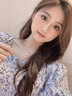 GIOIO18k金小裙子項鏈女玫瑰金鎖骨鏈彩金吊墜七夕情人節(jié)禮物送女友 小裙子紅玉髓項鏈 Au750 曬單實拍圖