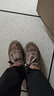 Saucony索康尼2K騎士千禧復古休閑鞋男女老爹鞋情侶運動鞋咖啡棕42 曬單實拍圖