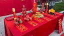 斐然 紅蠟燭酥油燈一對供佛供奉財神爺做生意招財進(jìn)寶結婚蠟燭臺擺件佛教用品佛堂供燈工藝品開(kāi)業(yè)禮品 中號酥油燈 曬單實(shí)拍圖