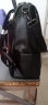 VANDEELEN配皮女包韩版时尚双肩包女士背包新款旅游休闲大容量百搭旅行包包 黑色 实拍图