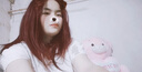 柒閣閣泰迪熊公仔毛絨玩具狗熊玩偶熊貓抱枕睡覺(jué)布娃娃大號生日禮物女生 抱心熊(心動(dòng)粉，生日快樂(lè )) 1.4米【送玫瑰花，代寫(xiě)賀卡】 曬單實(shí)拍圖