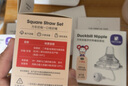 安配 嬰兒方形鴨嘴吸管奶瓶配件11字孔6個(gè)月以上（適配赫根方形奶瓶） 鴨嘴吸管 1支 曬單實(shí)拍圖