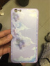 圖千尋蘋(píng)果6s手機殼女款iphone6plus水彩ins風(fēng)男冬新款6splus液態(tài)硅膠全包保護套超薄 蘋(píng)果6splus 草紫-藝術(shù)紫瑤色+膜 曬單實(shí)拍圖