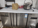 志高（CHIGO）冷藏工作台商用操作台冰柜保鲜工作台厨房操作台奶茶设备平冷水吧台卧式冰箱冰柜冷柜冷藏柜 隐藏黑把手款-1.2*0.6（冷藏） 实拍图