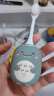 爱贝迪拉（AIBEDILA）儿童电动牙刷智能U型牙刷声波震动洁牙齿仪3-6岁小恐龙蓝色 实拍图