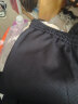 意森顿华夫格重磅短裤男士夏季薄款美式宽松休闲运动裤子沙滩五分中裤 两件装(杏色+黑色） 5XL（180斤-200斤） 晒单实拍图