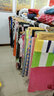 服裝店衣架展示架雙排中島落地式掛衣架女裝店雙杠貨架童裝展示架 長(cháng)150*寬40*145 曬單實(shí)拍圖