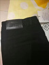 AEMAPE美國蘋(píng)果純黑色九分牛仔褲男士修身小腳褲潮流彈力韓版緊身簡(jiǎn)約 秋季厚款長(cháng)褲-黑色 30 腰圍2尺3 曬單實(shí)拍圖